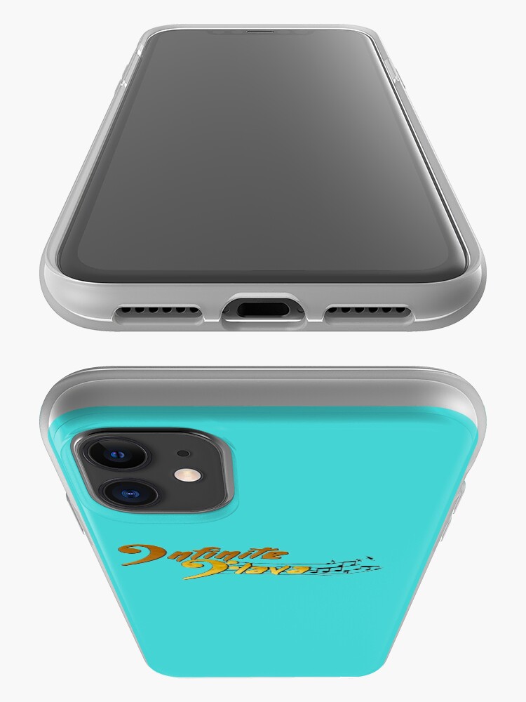 Alternate view of Infinite Flava Logo in Color iPhone Case & Cover