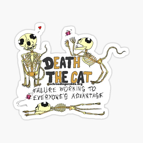 Artikel-Vorschau von Death the Cat (Tripple Edition in English), designt und verkauft von Schrödingers Box.