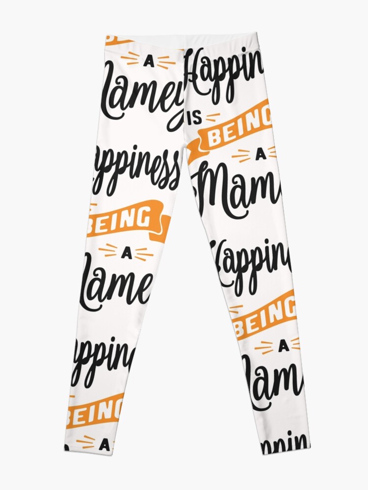 Disover Womens Happiness Is Being A Mamey Mothers Day Gift Leggings
