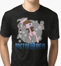 Doctor Mew Tri-blend T-Shirt