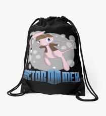 Doctor Mew Drawstring Bag