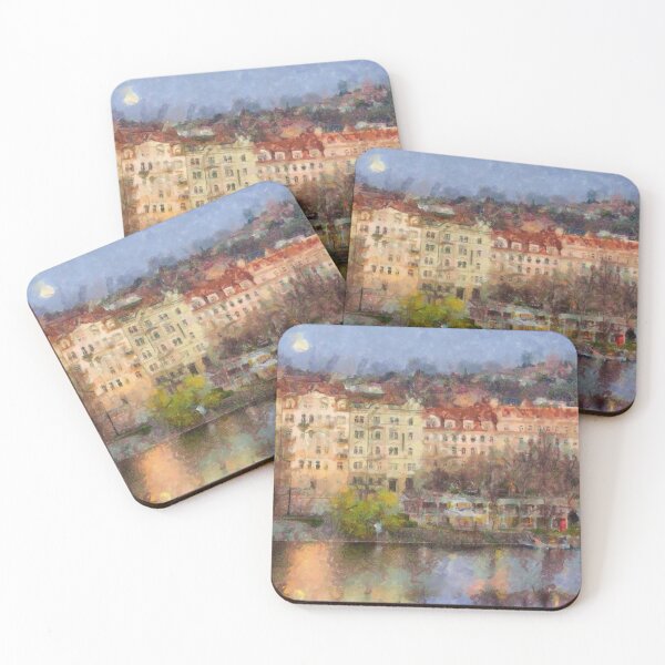 Item preview, Moon Over Prague designed and sold by Lorri Crossno Nevil.