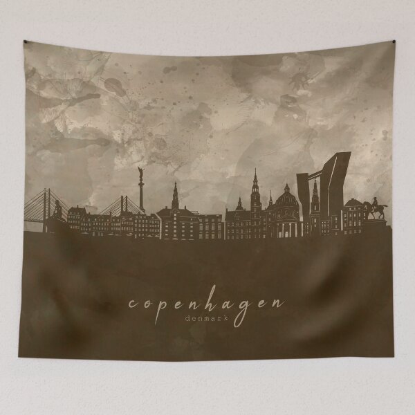 Item preview, copenhagen skyline designed and sold by BekimART2.