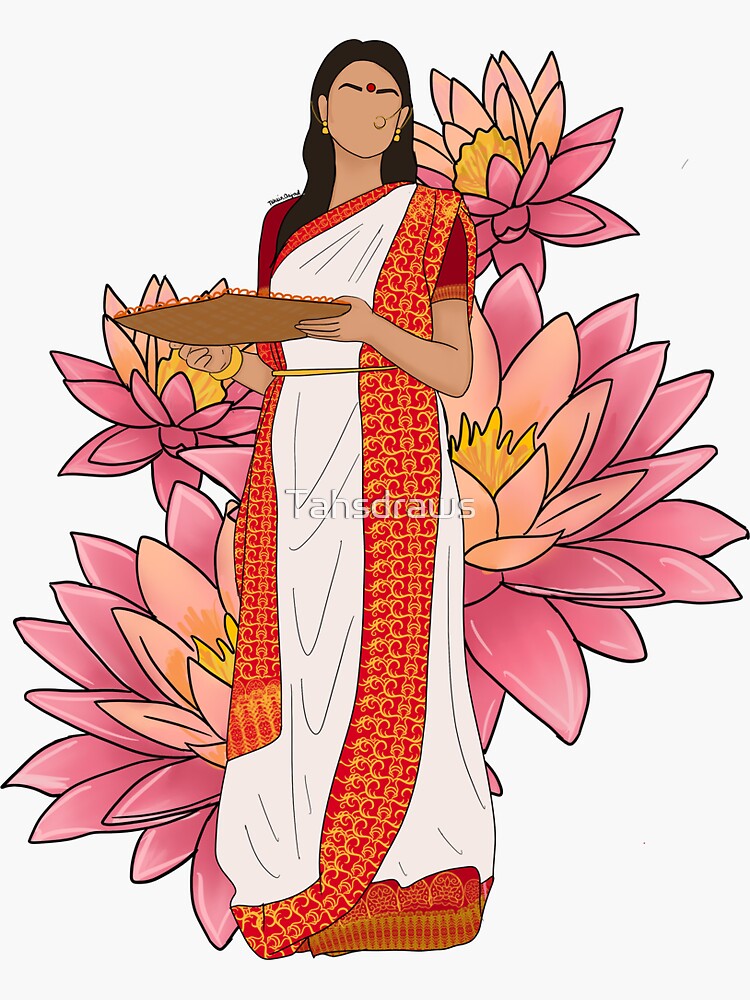 Saree Art Prints for Sale | Redbubble