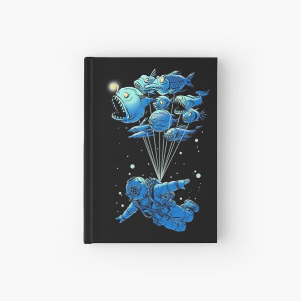Deep Sea Travel Hardcover Journal
