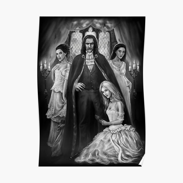 Dracula and his ladies Poster