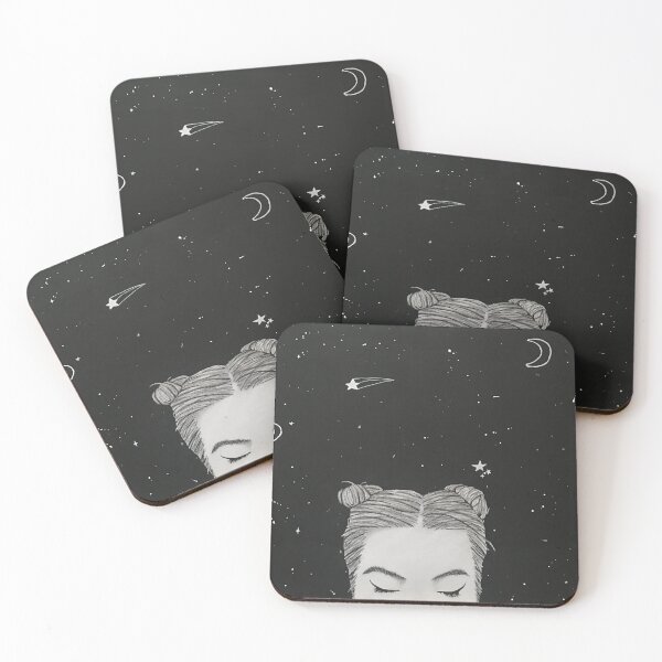 Item preview, THE HEAD in THE STARS - Canvas [acrylic] designed and sold by ARTY-creation.