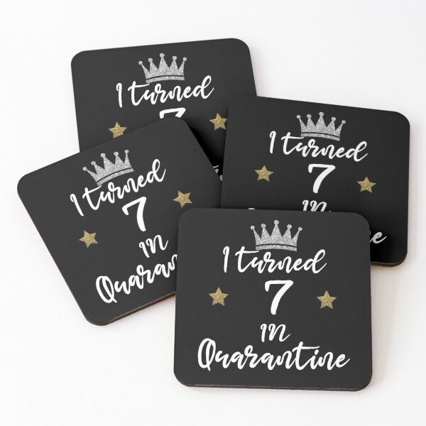 Item preview, quarantine birthday | birthday quarantine kids | I Turned 7 in Quarantine designed and sold by meedTee.