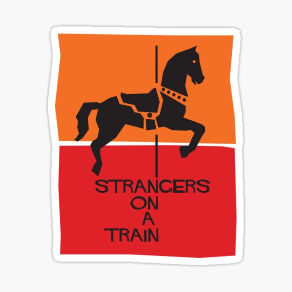 Strangers On A Train Sticker