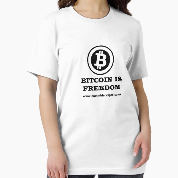 Bitcoin Freedom EMC Black Essential T-Shirt