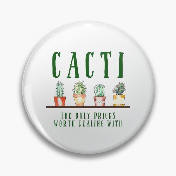 Item preview, Cacti, the only pricks worth dealing with designed and sold by doodle189.