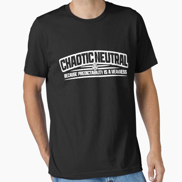 Artikel-Vorschau von Gamer Gift Chaotic Neutral - Von Dragons Game inspiriertes RPG-T-Shirt, designt und verkauft von bitcam18.