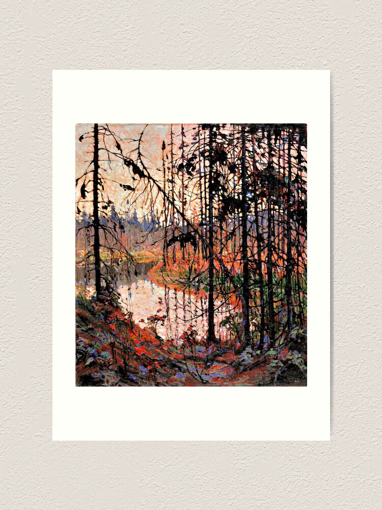 "Tom Thomson Northern River" Art Print for Sale by virginia50 Redbubble