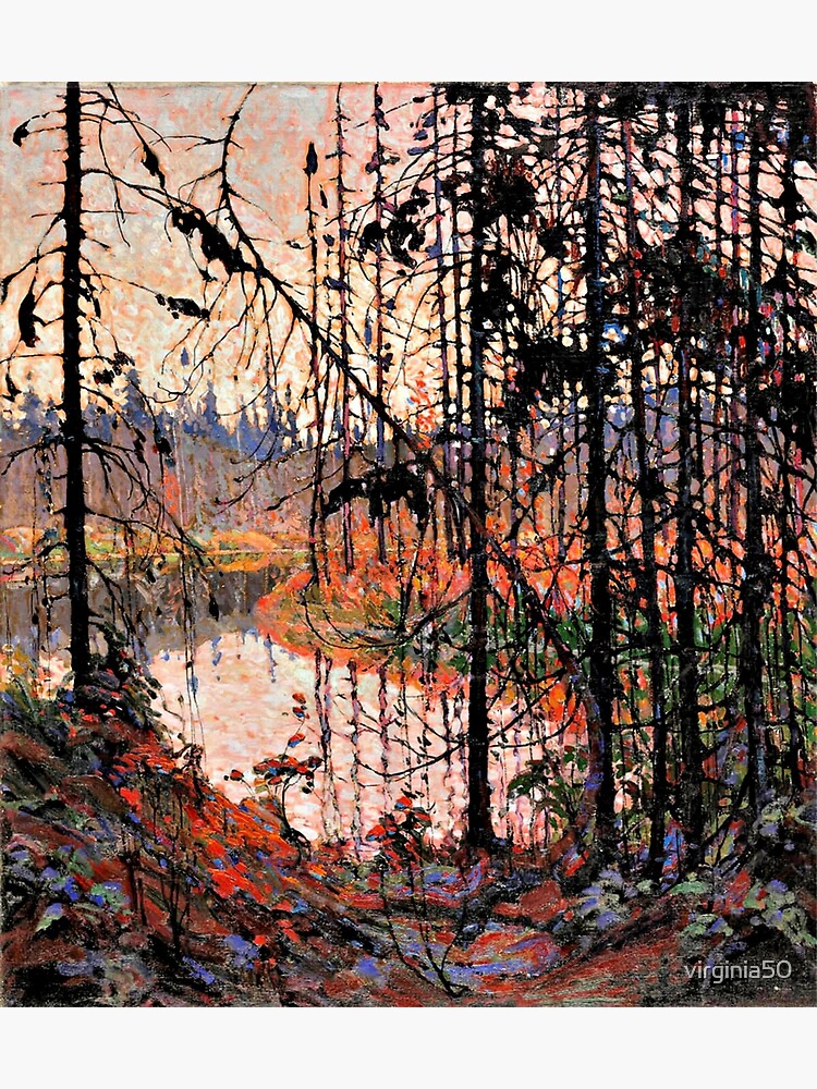 "Tom Thomson Northern River" Art Print for Sale by virginia50 Redbubble