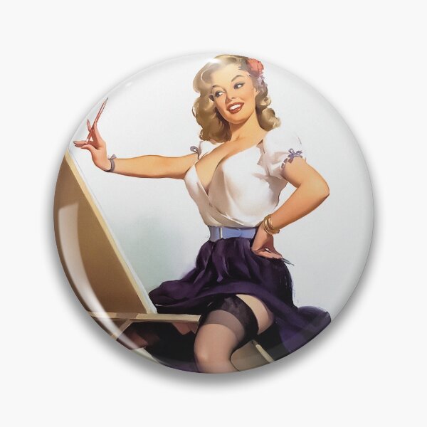 Item preview, Artist Pin-Up designed and sold by Artaxias_Designs.