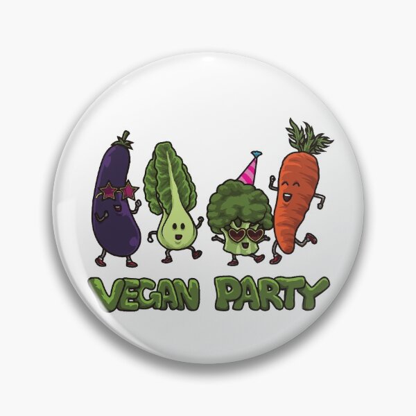 Item preview, Vegan Party Vegetables Celebration designed and sold by PrinceDesigns.