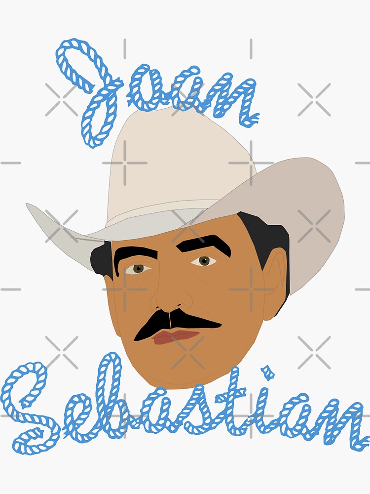 &ldquo;Joan Sebastian&rdquo; Sticker for Sale by bananamilkshake | Redbubble