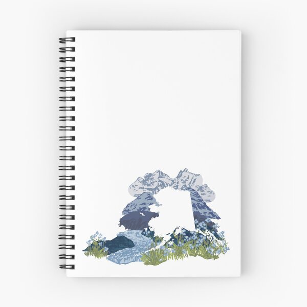 Item preview, Alaska State Map Silhouette - Glacier designed and sold by rachelhirst.