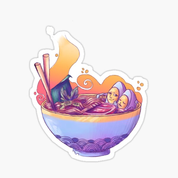 Soup bath Sticker