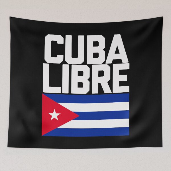 Item preview, Cuba Libre Flag designed and sold by Rustic Valley Studio.