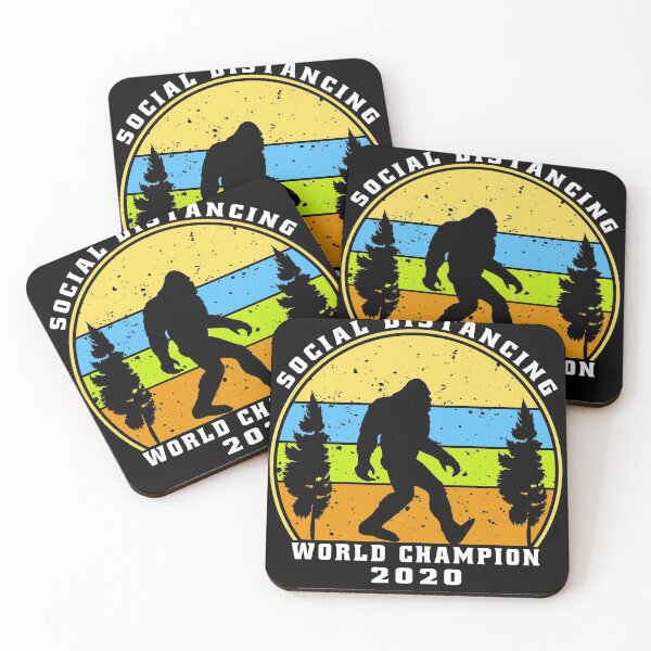 Item preview,  Bigfoot Social Distancing world champion 2020 designed and sold by osamamohamad.