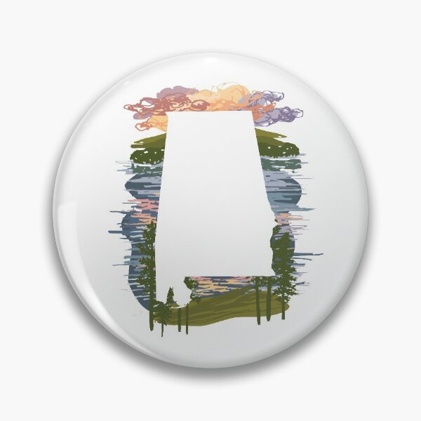Item preview, Alabama State Map - Lake designed and sold by rachelhirst.
