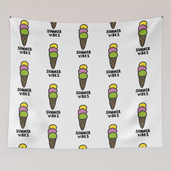 Item preview, Summer vibes summer forever ice cream designed and sold by Tropical Blood.