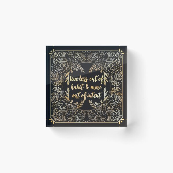 Item preview, More Out of Intent plant Calligraphy designed and sold by maxineawhite.