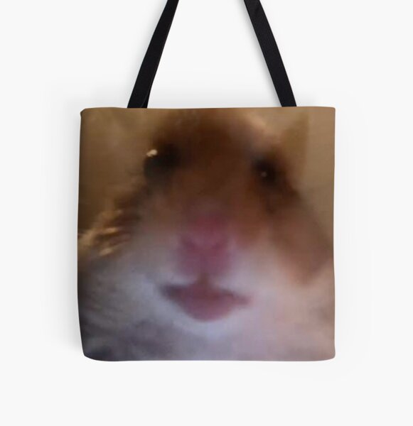 "Staring Hamster Meme" Tote Bag For Sale By Yamanos | Redbubble