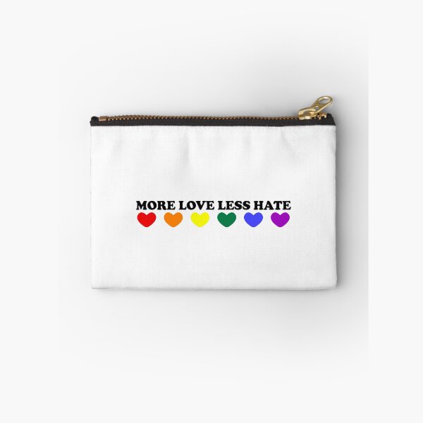 Item preview, more love less hate designed and sold by House Sparrow.