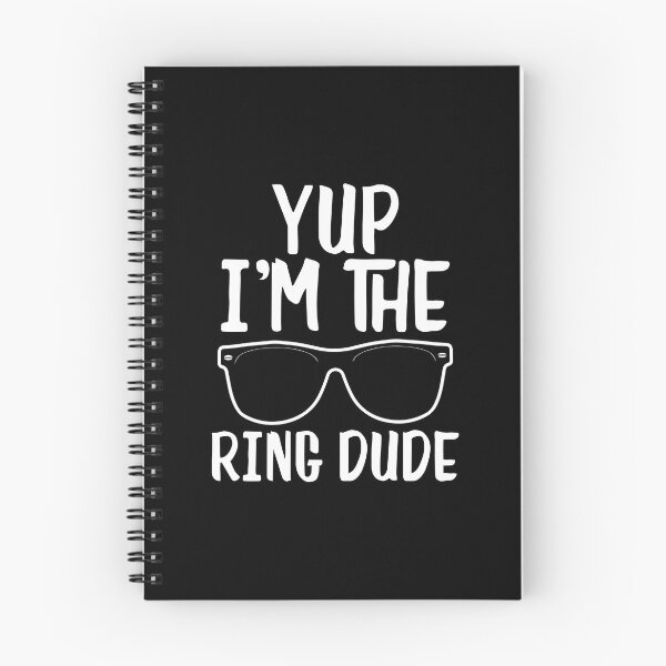 Item preview, Yup I'm The Ring Dude Ring Bearer Wedding Gift designed and sold by haselshirt.