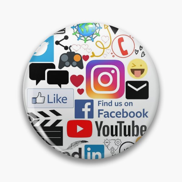 Item preview, Lovers of social media designed and sold by SoukainaAl.