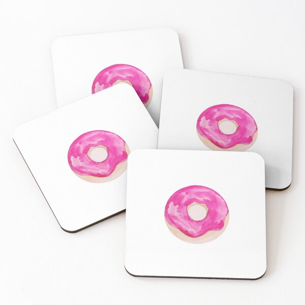 Item preview, Frosted Strawberry Donut designed and sold by Janellealyssa.