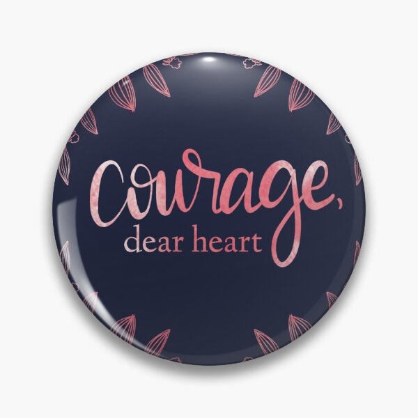 Item preview, Courage, Dear Heart Plant Calligraphy designed and sold by maxineawhite.