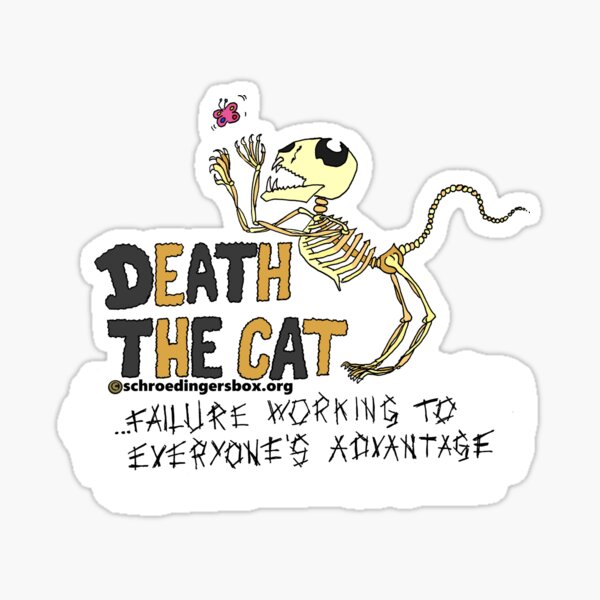 Artikel-Vorschau von Death the Cat (Hunter Edition in English), designt und verkauft von Schrödingers Box.