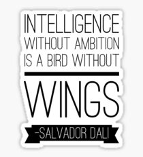 Dali Quote Sticker