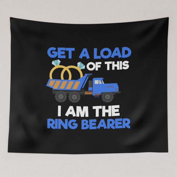 Item preview, Get A Load Of This Ring Bearer Wedding Gift designed and sold by haselshirt.