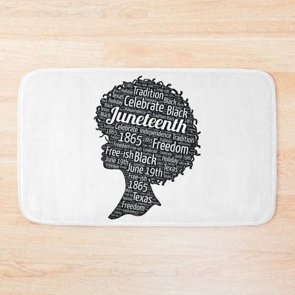 Item preview, Juneteenth Words in Afro Art designed and sold by blackartmatters.