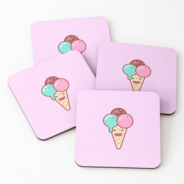 Item preview, Triple Scoop Ice Cream Emoji designed and sold by lightsonfire.