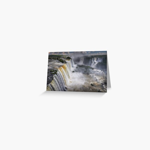 Waterfall Maelstrom Greeting Card