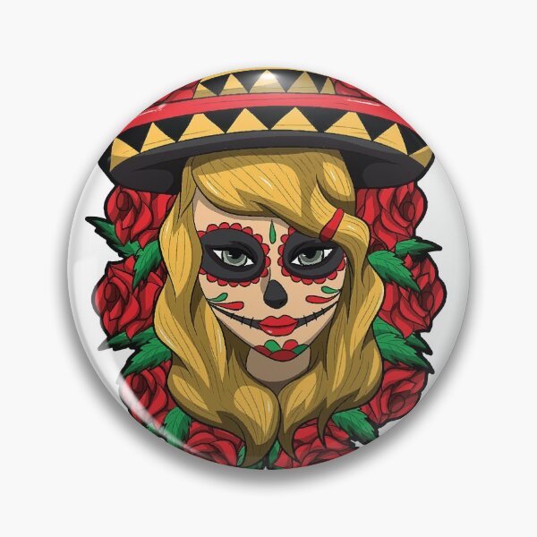 Item preview, La Calavera Catrina Linda Lady Of The Dead designed and sold by PrinceDesigns.