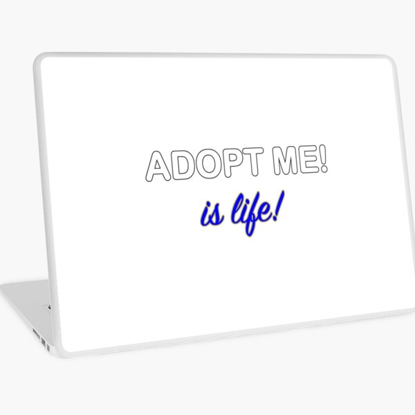 Adopt Me Games Laptop Skins Redbubble - adopt me roblox gaming with kev