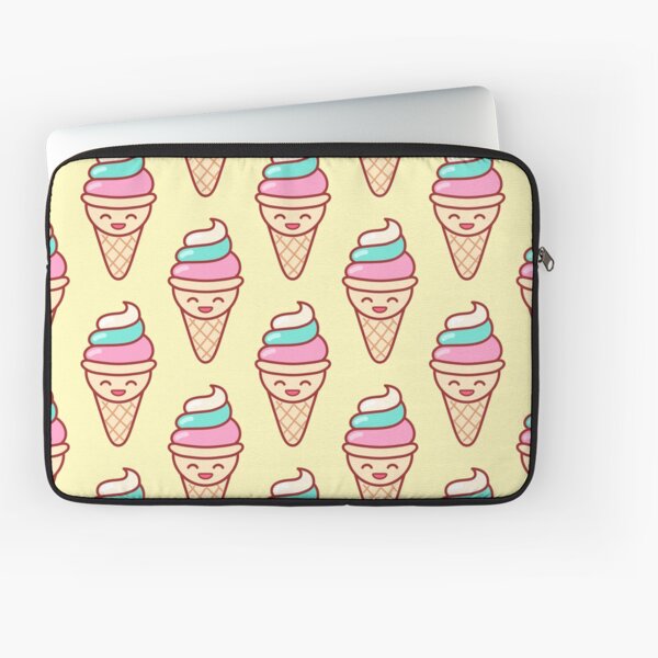 Whip Ice Cream Emoji Laptop Sleeve