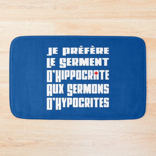 Item preview, I PREFER THE OATH OF HIPPOCRATE TO SERMONS OF HYPOCRITES! designed and sold by francoisville.