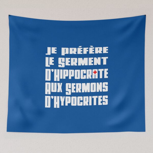 Item preview, I PREFER THE OATH OF HIPPOCRATE TO SERMONS OF HYPOCRITES! designed and sold by francoisville.