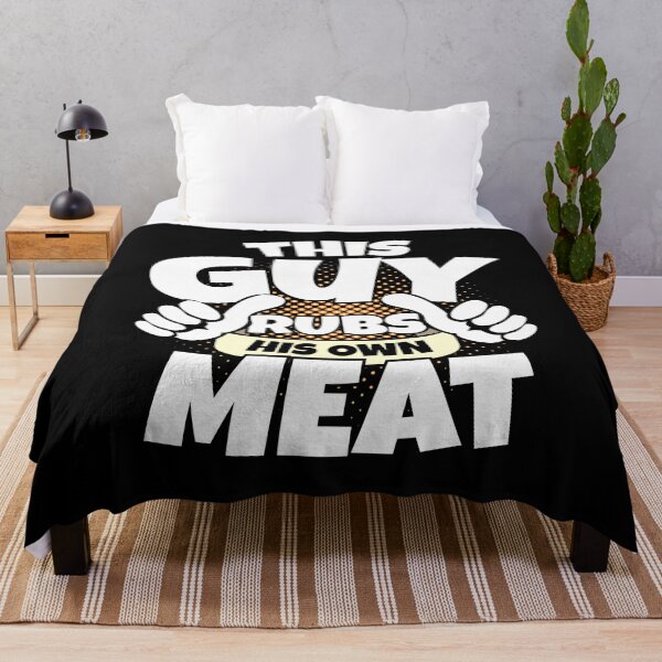Item preview, This Guy Rubs His Meat Funny BBQ Lover designed and sold by casestees.