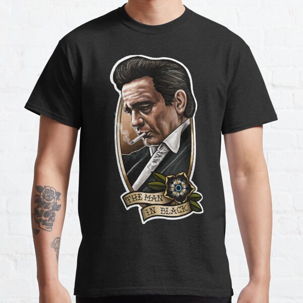 Johnny Cash  the man in black Classic T-Shirt