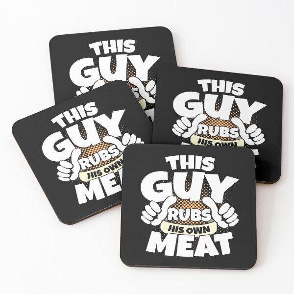Item preview, This Guy Rubs His Meat Funny BBQ Lover designed and sold by casestees.