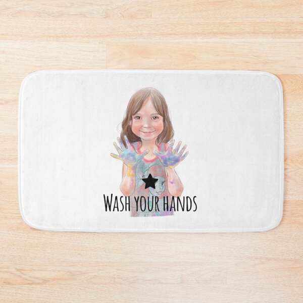 Item preview, Wash your hands art  designed and sold by nidimar.
