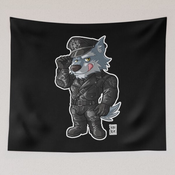 Item preview, LEATHER WOLF - BEARZOO SERIES designed and sold by bobobear.